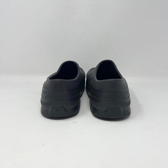 Shoes for Crews Unisex Womens‎ 8 / Mens 6 Slip Resistant Clog Black Work Shoes - Picture 3 of 8